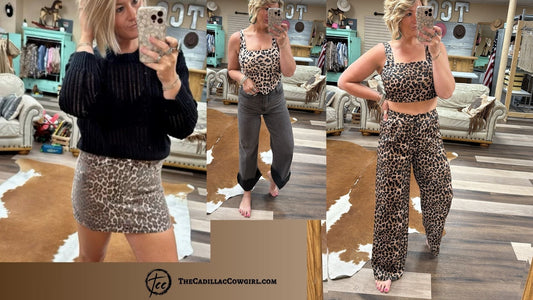 Animal Print Fashion at The Cadillac Cowgirl