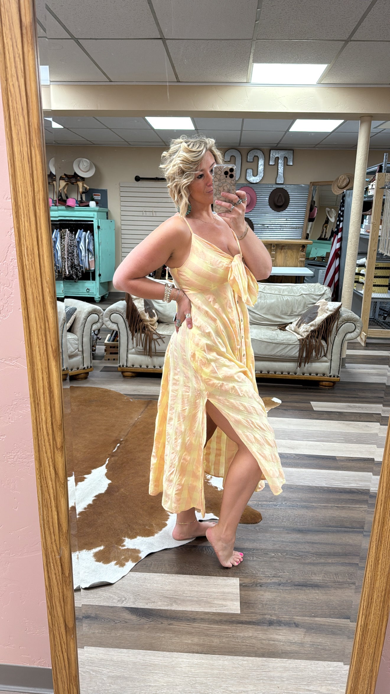 Free People Via Midi Dress The Cadillac Cowgirl Free People Via Midi Dress The Cadillac Cowgirl