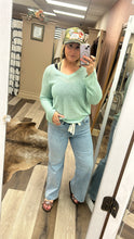 Load image into Gallery viewer, Risen Wide Leg Drawstring Jeans

