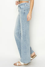 Load image into Gallery viewer, Risen Wide Leg Drawstring Jeans
