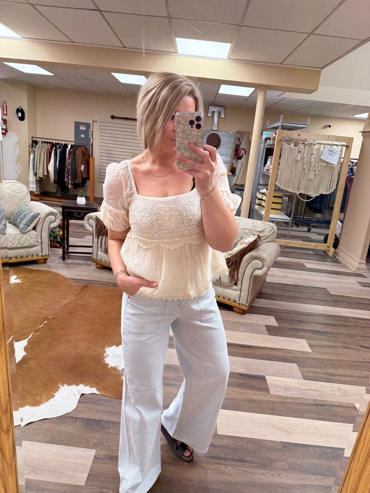 Bohemian Embroidered Blouse