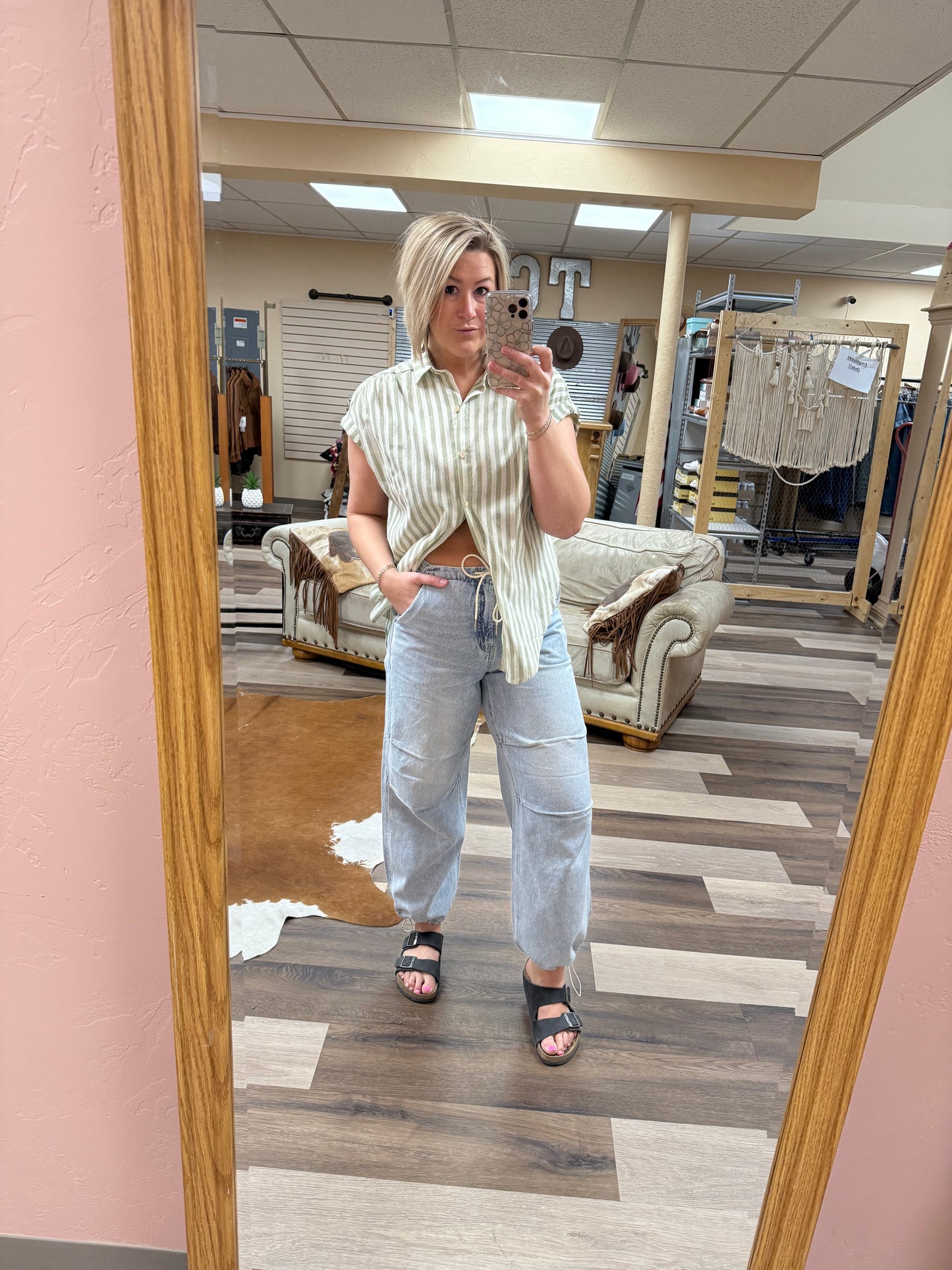 Daze Jetset Drawcord Jogger in ILY