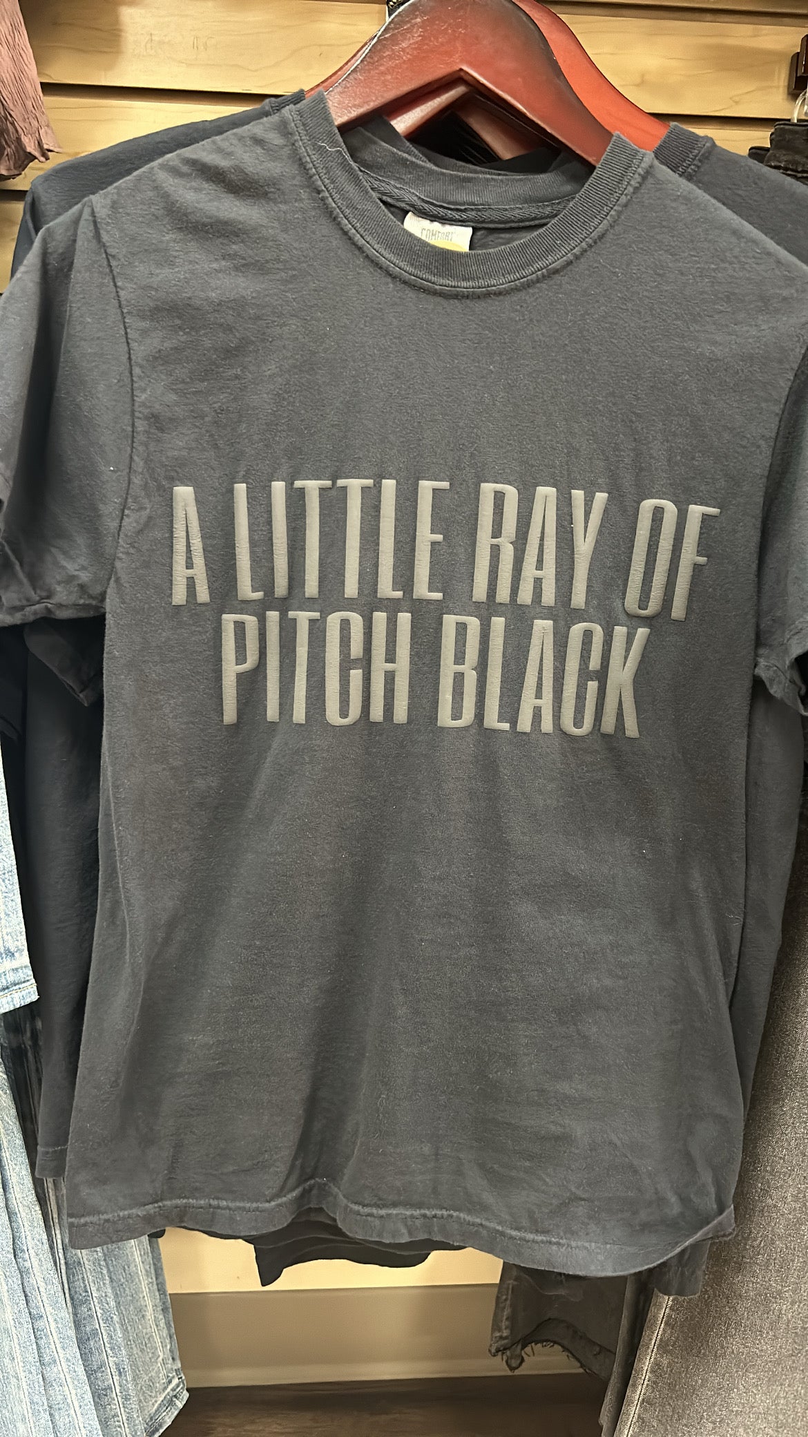 Little Ray of Black Tee