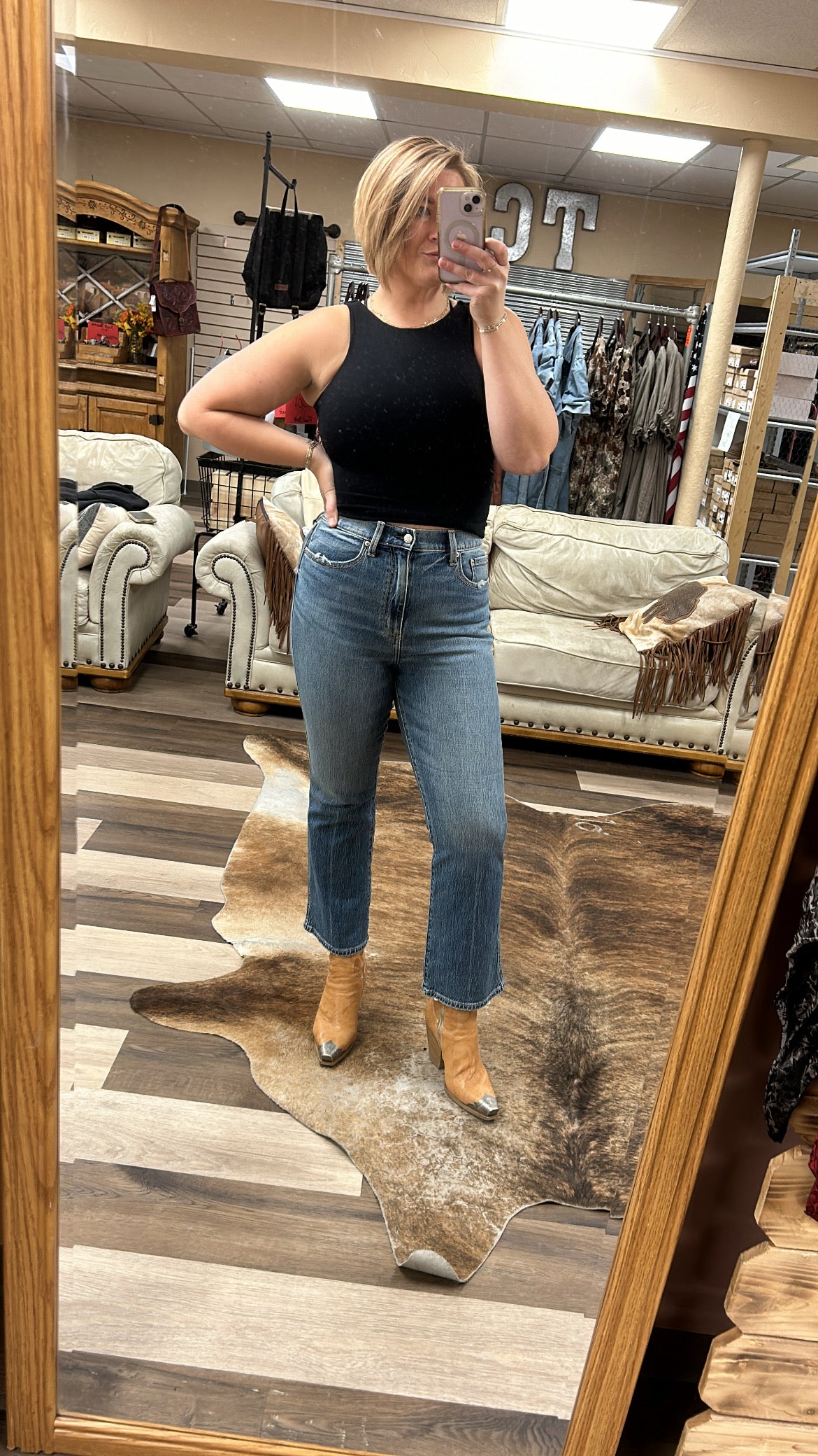 Daze SOHO High Rise Ankle Flare