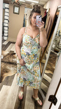 Load image into Gallery viewer, Aline Floral Smocked Dress
