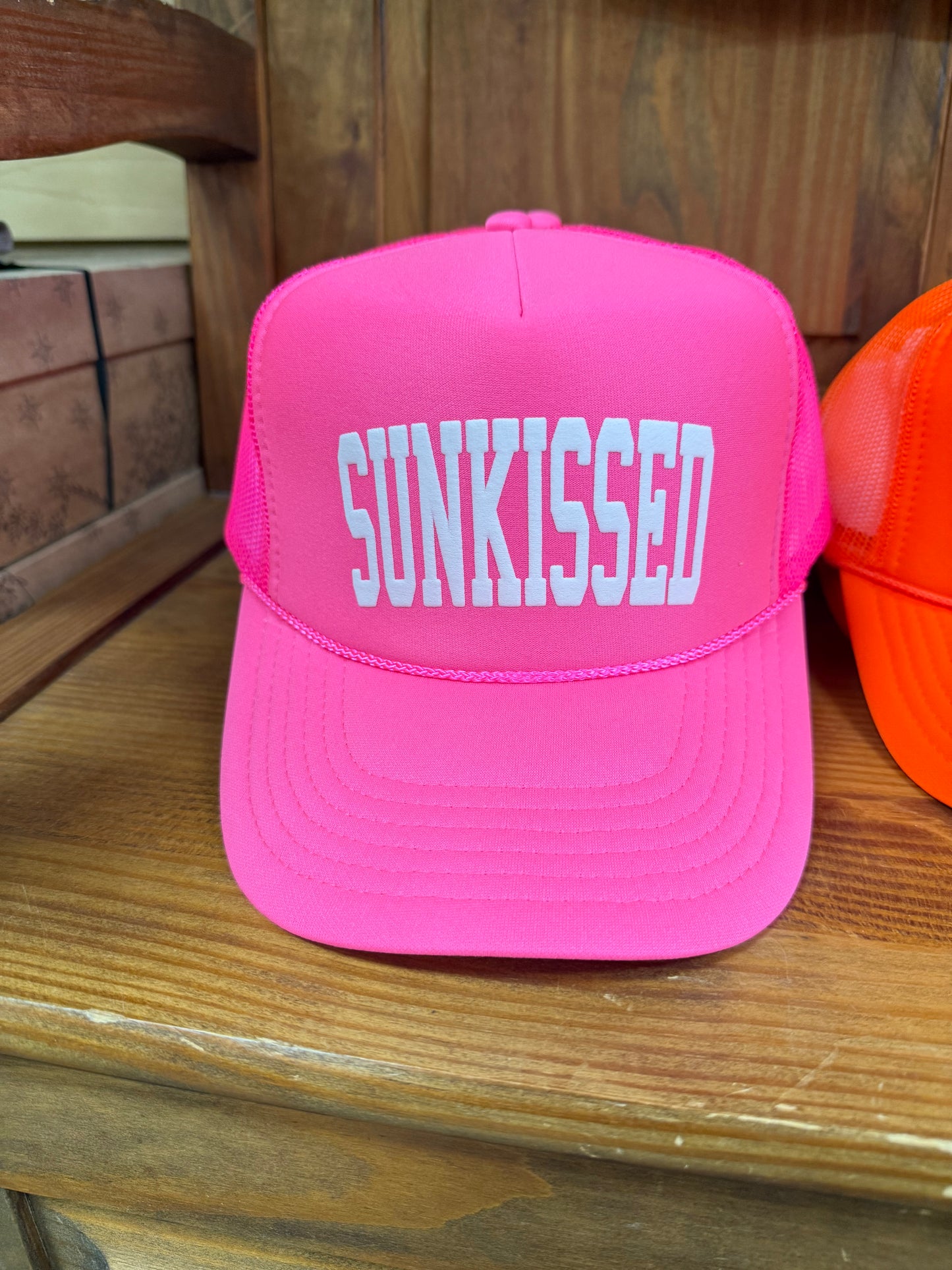 Sunkissed Pink Trucker Hat