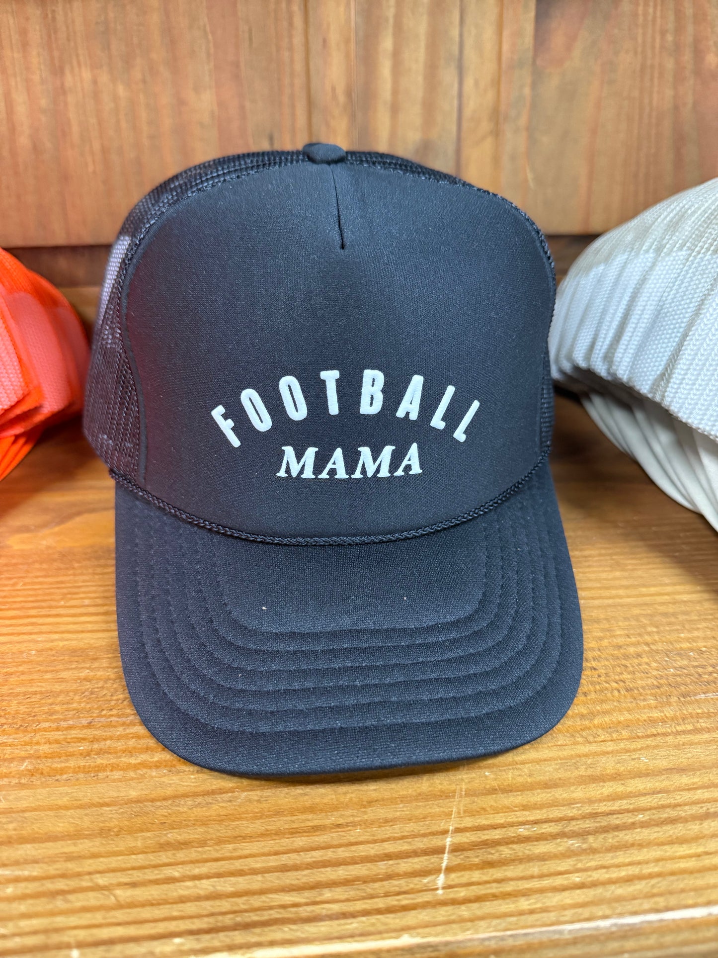 football Mama Trucker Hat