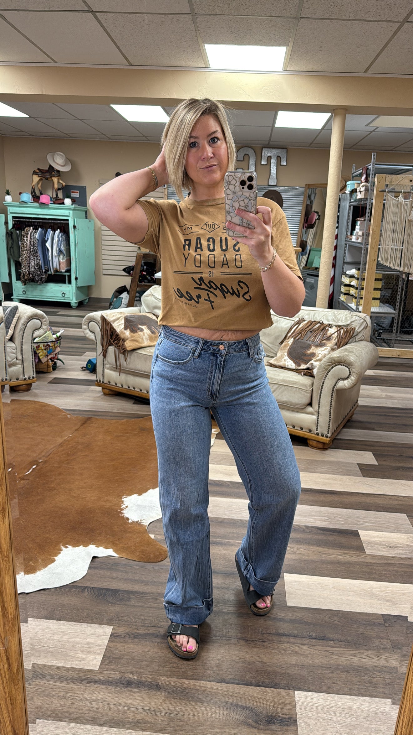 Kris Baggy Wide Jeans