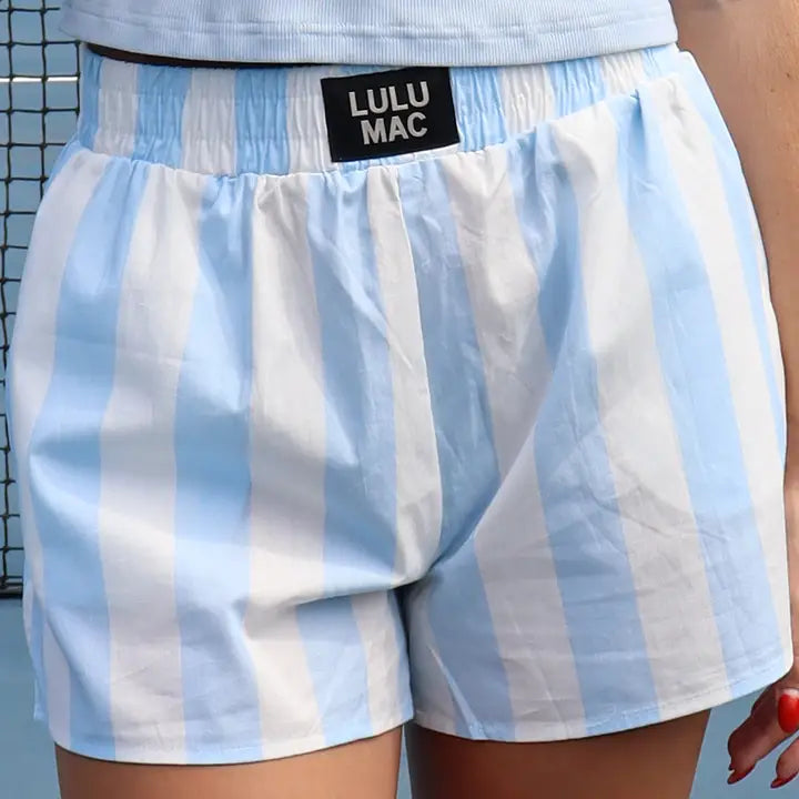 Light Blue Darby Boxer Short