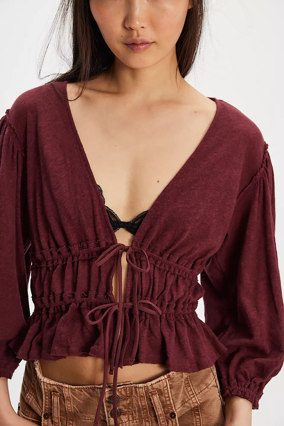 Free People Lets Go Blouse