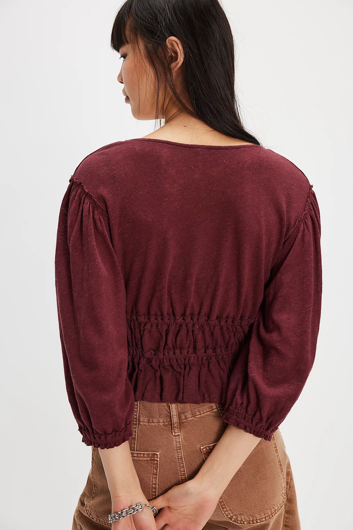 Free People Lets Go Blouse