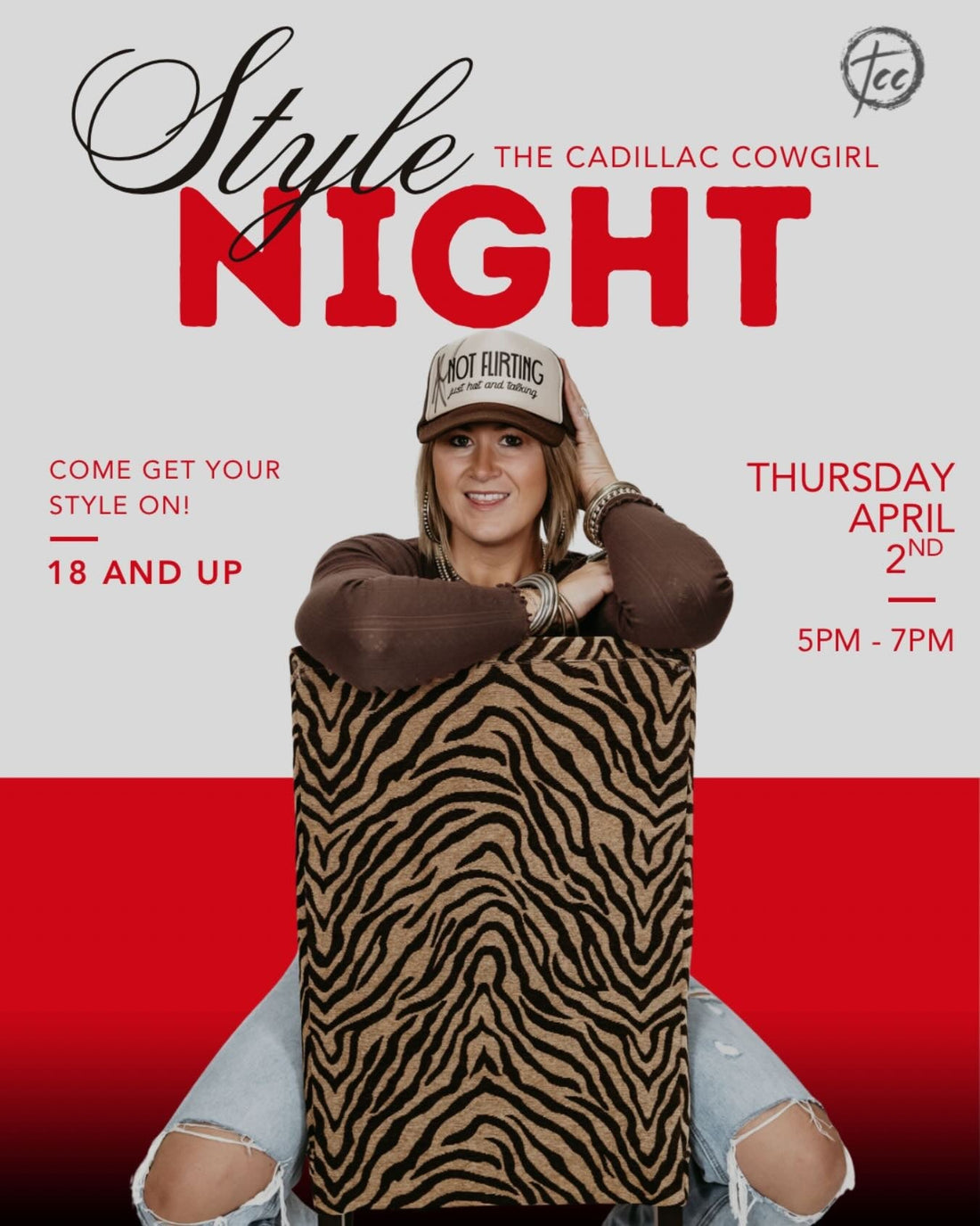 Come see us for Style Night
