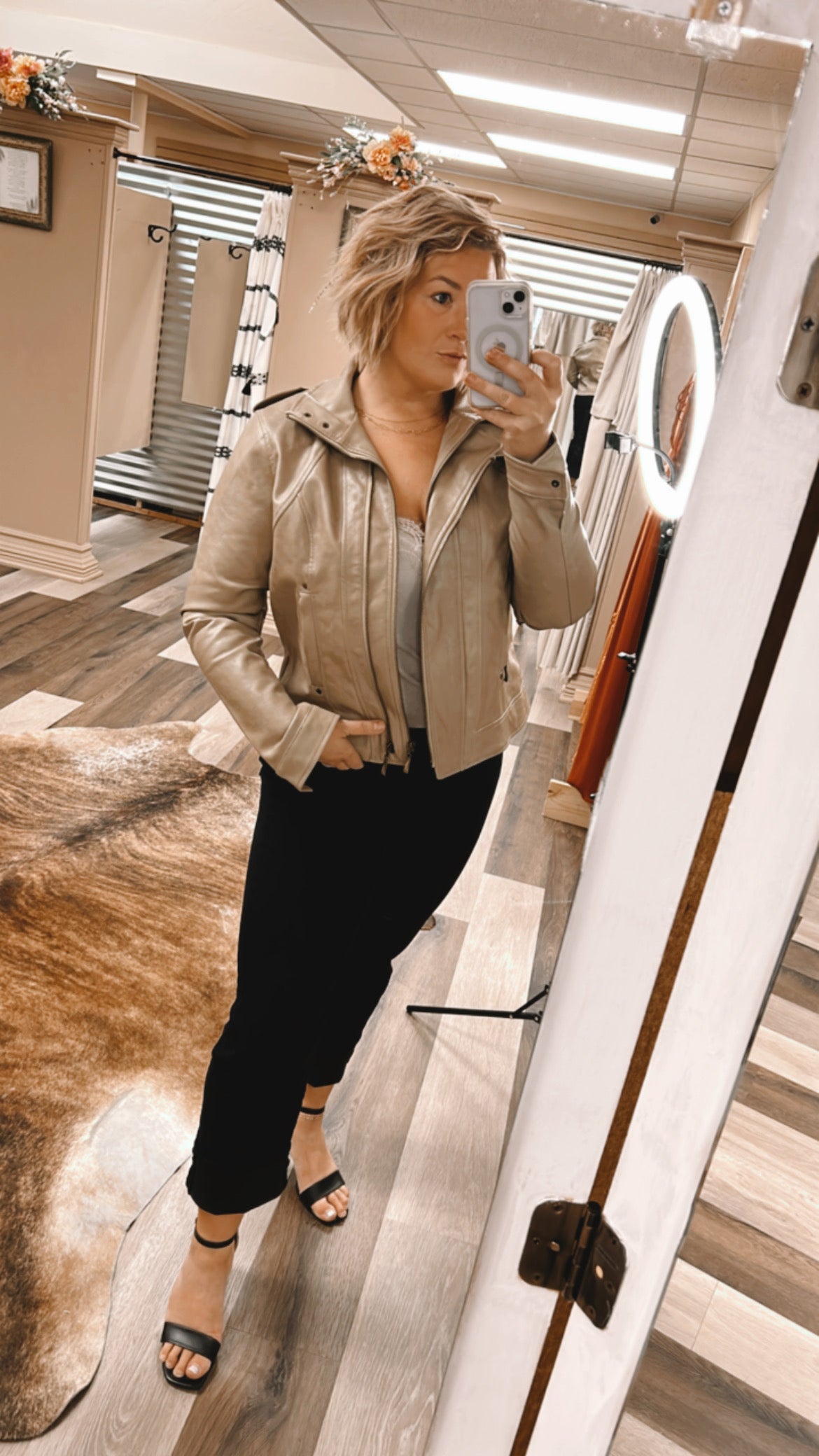 The Stella Leather Jacket