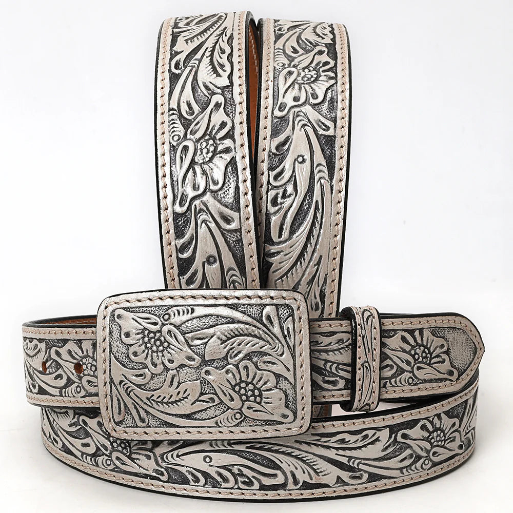 Tooled leather Belts