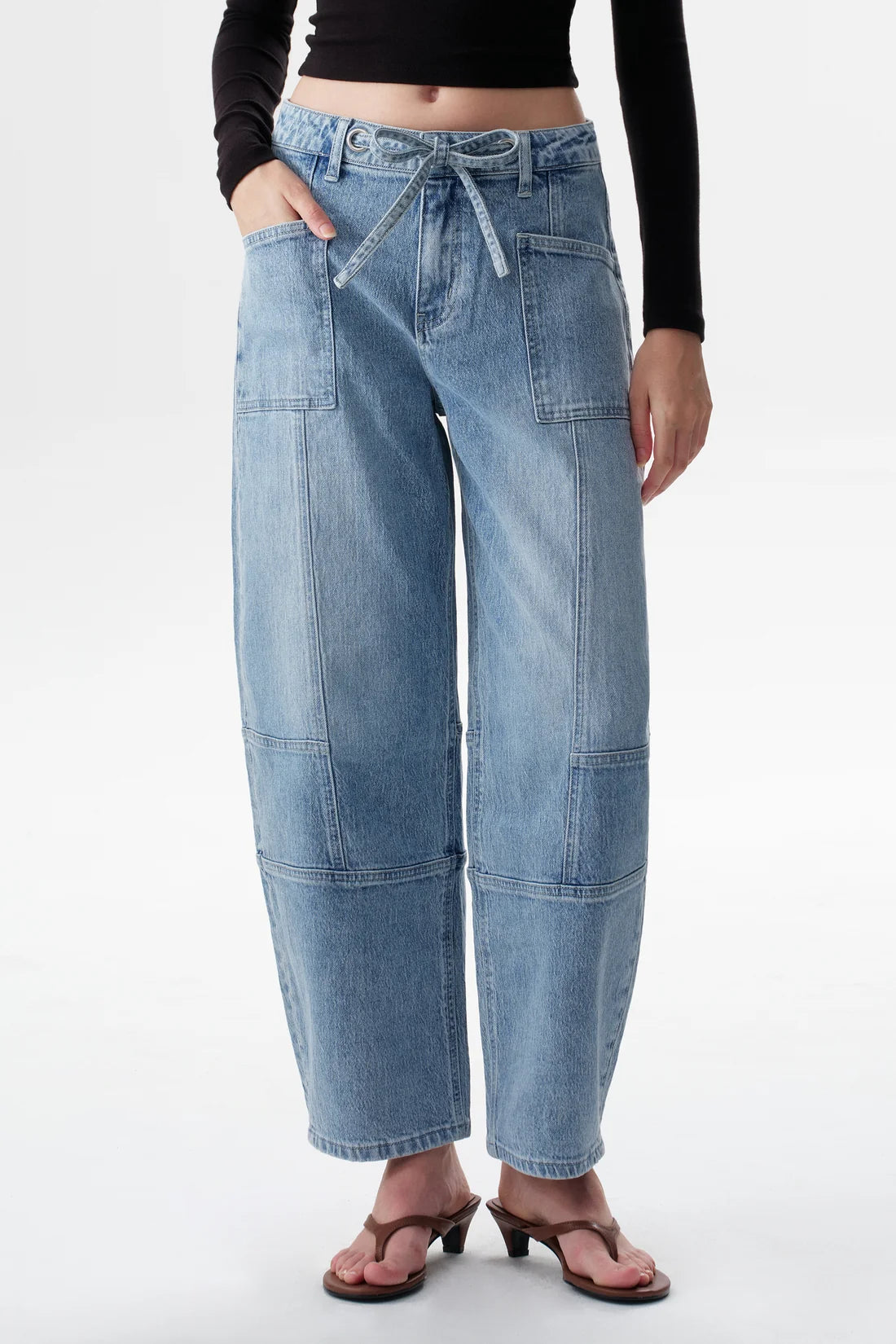 Y2K Barrel Jeans