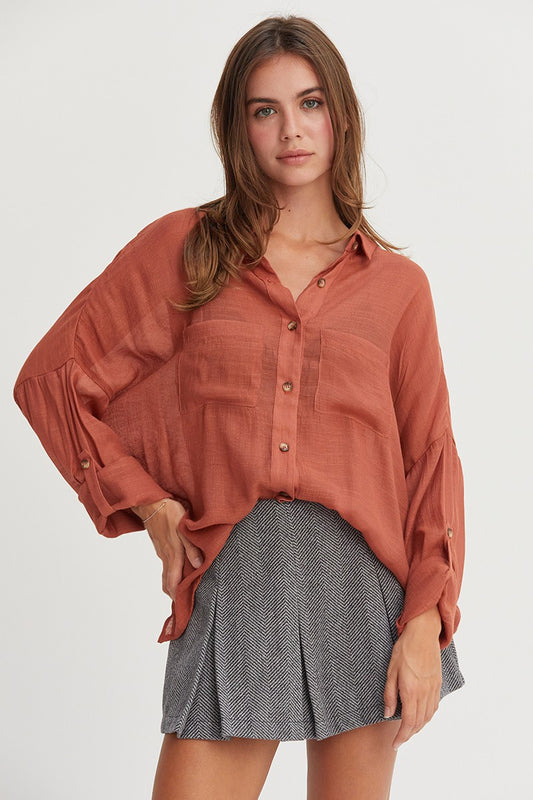 Becca Button Down