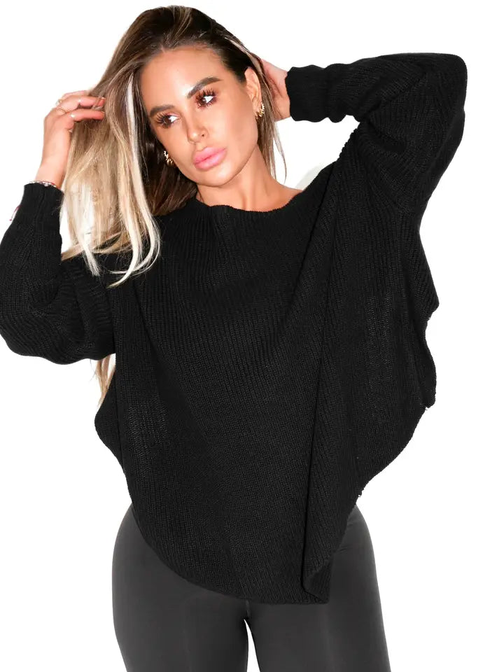 Reversible Roles Cutout Pullover