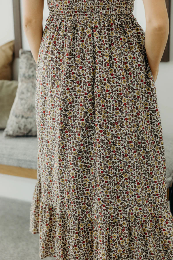 The Jones Dress in Golden Harvest