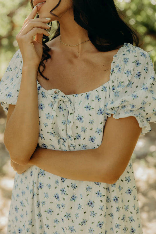 THE MITCHELL IN BLUE BUNDLES DRESS