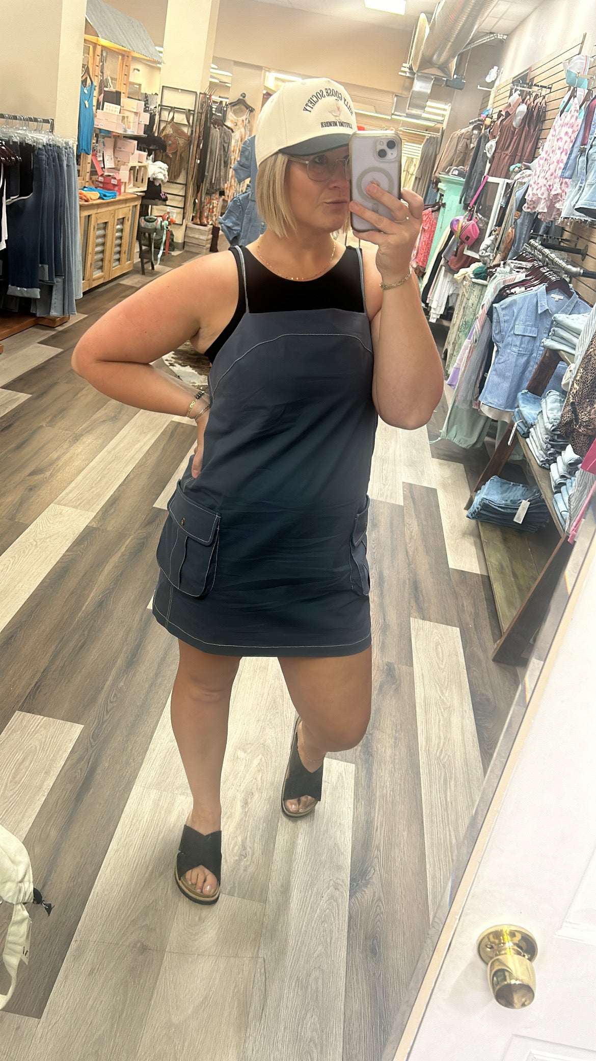 Utility Mini Dress