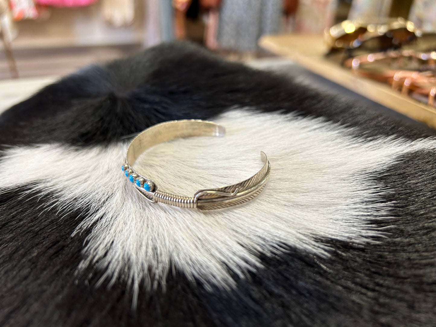 Feather Cuff Bracelet