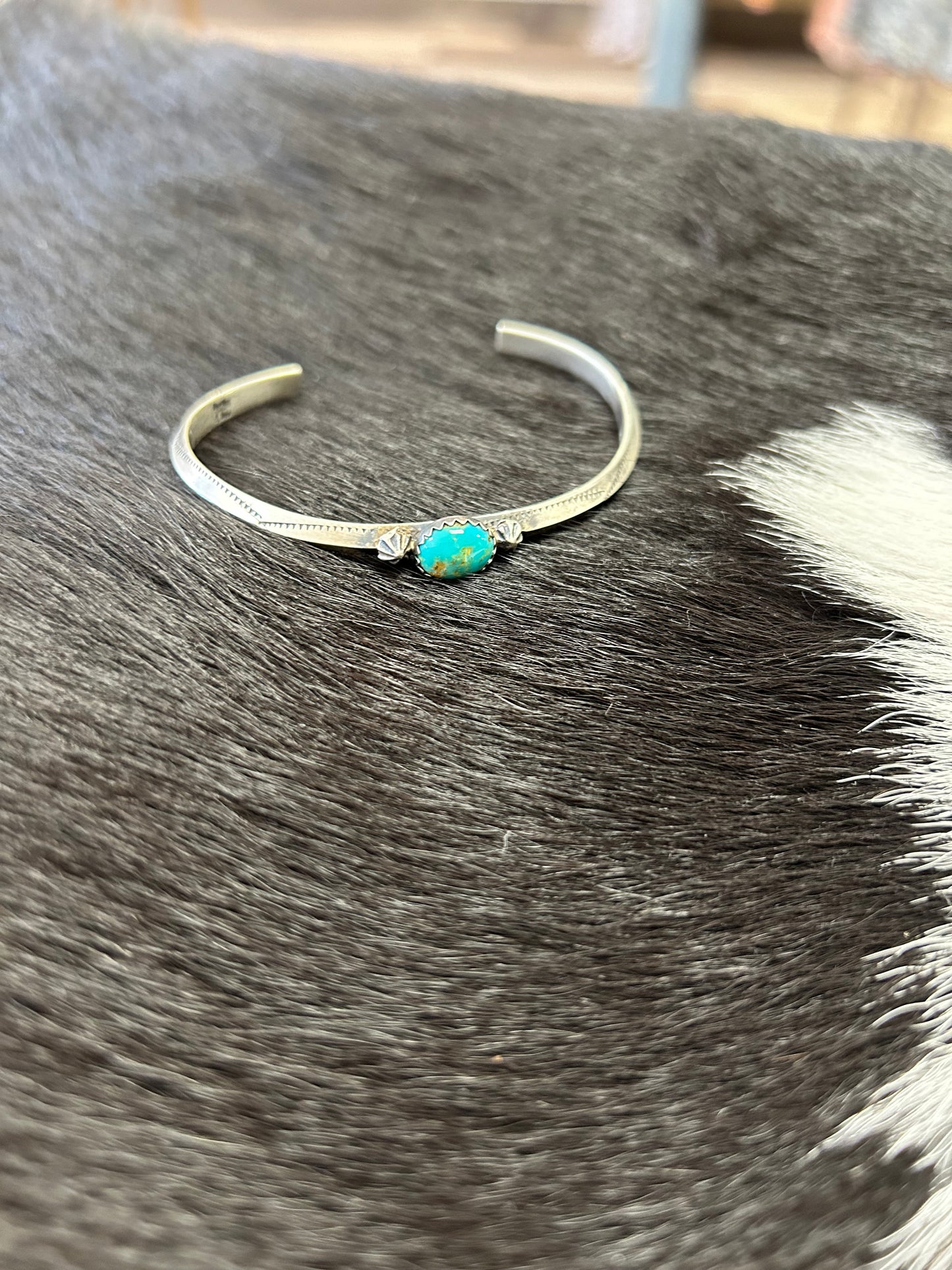 Sterling Silver and Turquoise cuff