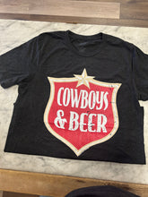 Load image into Gallery viewer, Cowboy and Beer Tee

