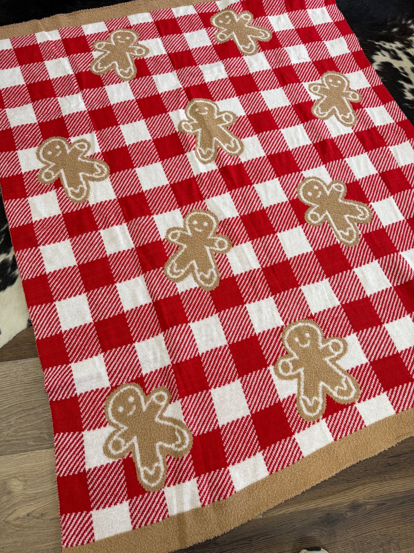 Gingerbread Man Blanket