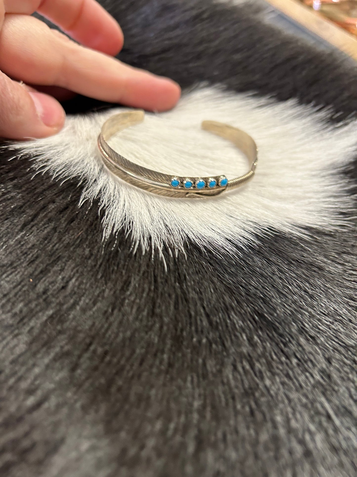 Feather Cuff Bracelet