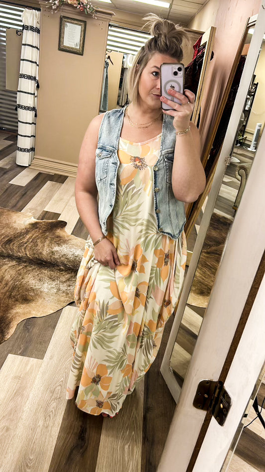 Maxi Floral Dress