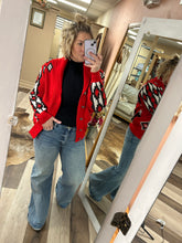 Load image into Gallery viewer, VINTAGE VAQUERA KNIT SWEATER RED
