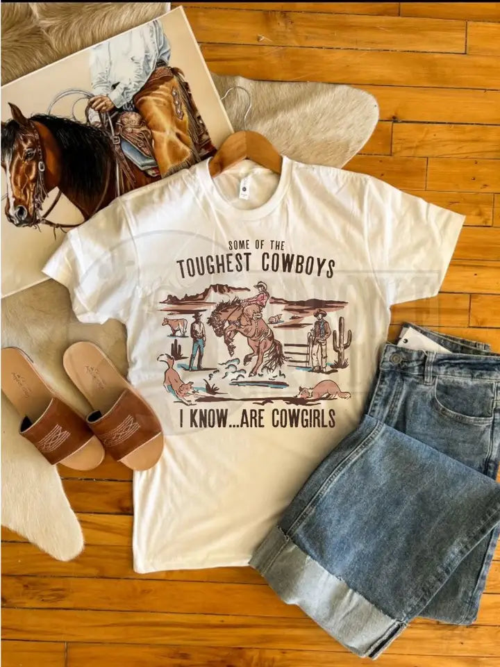 Toughest Cowgirls Tee