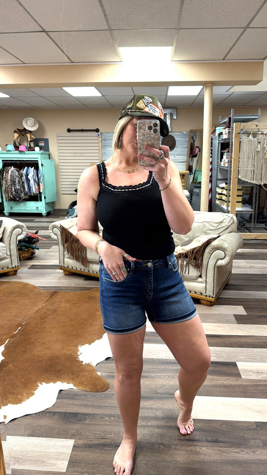 Cuffed Risen Shorts