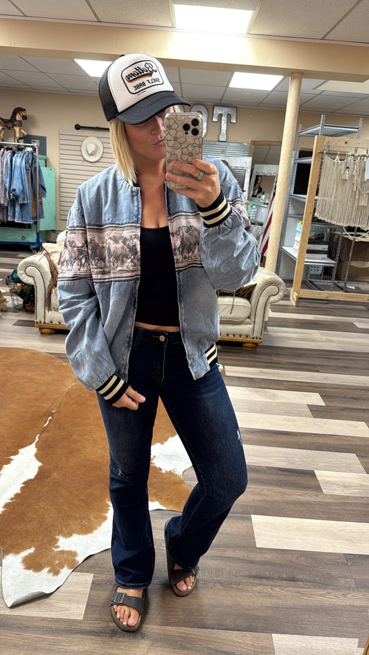 Bermuda Rush Bomber Jacket