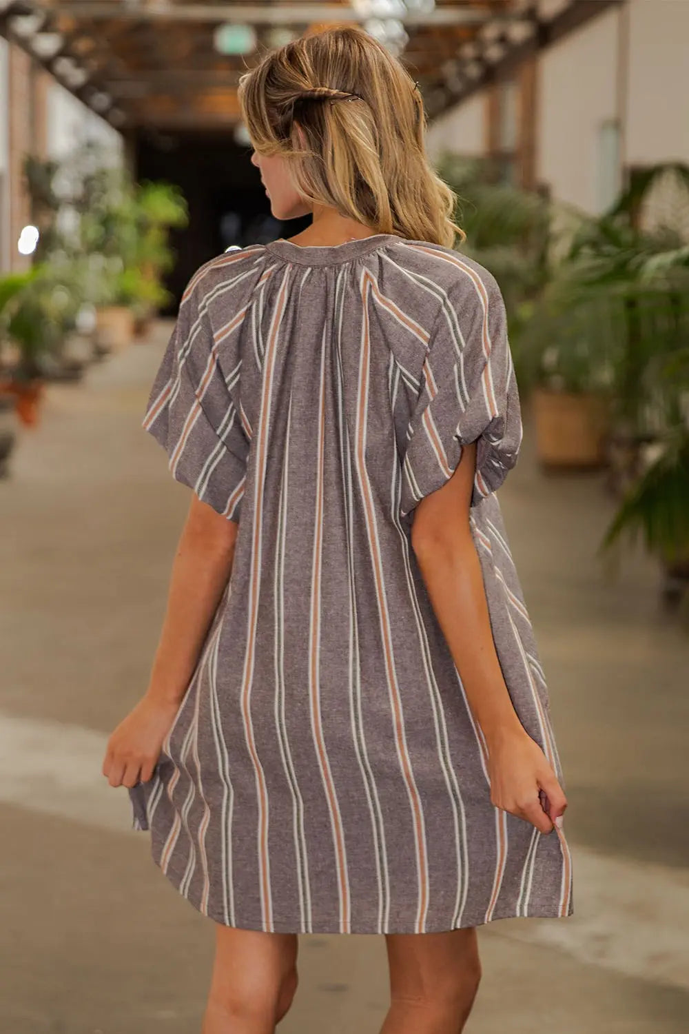 Striped Mini Dress