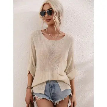 Hollow Out Daily Blouse