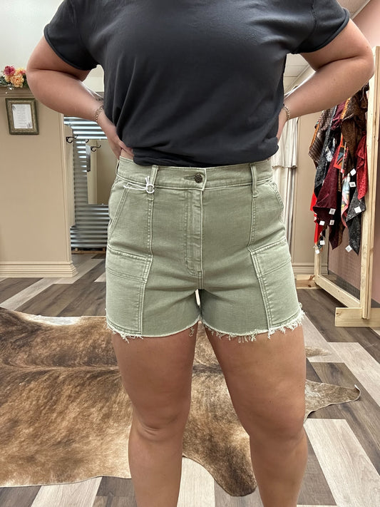 The Knockout Cargo Short in Matcha