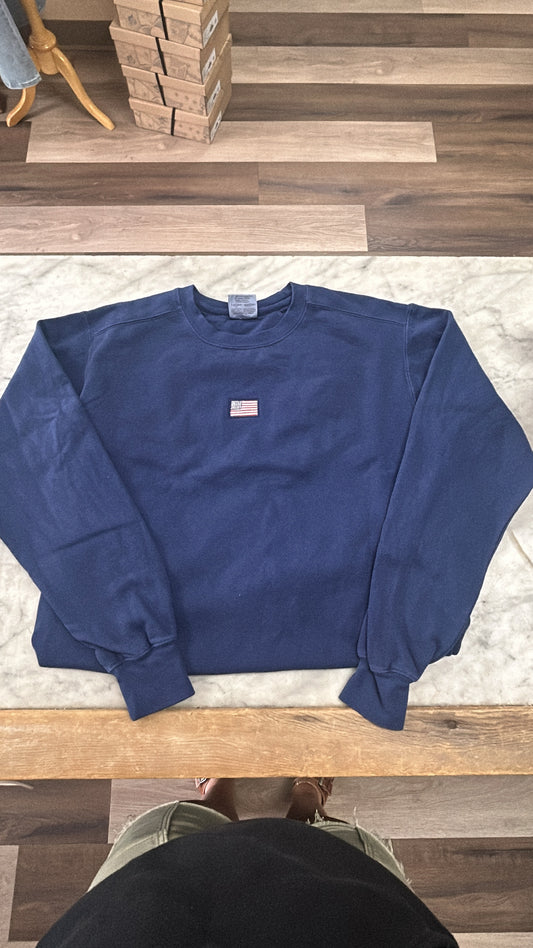 American Flag Crewneck