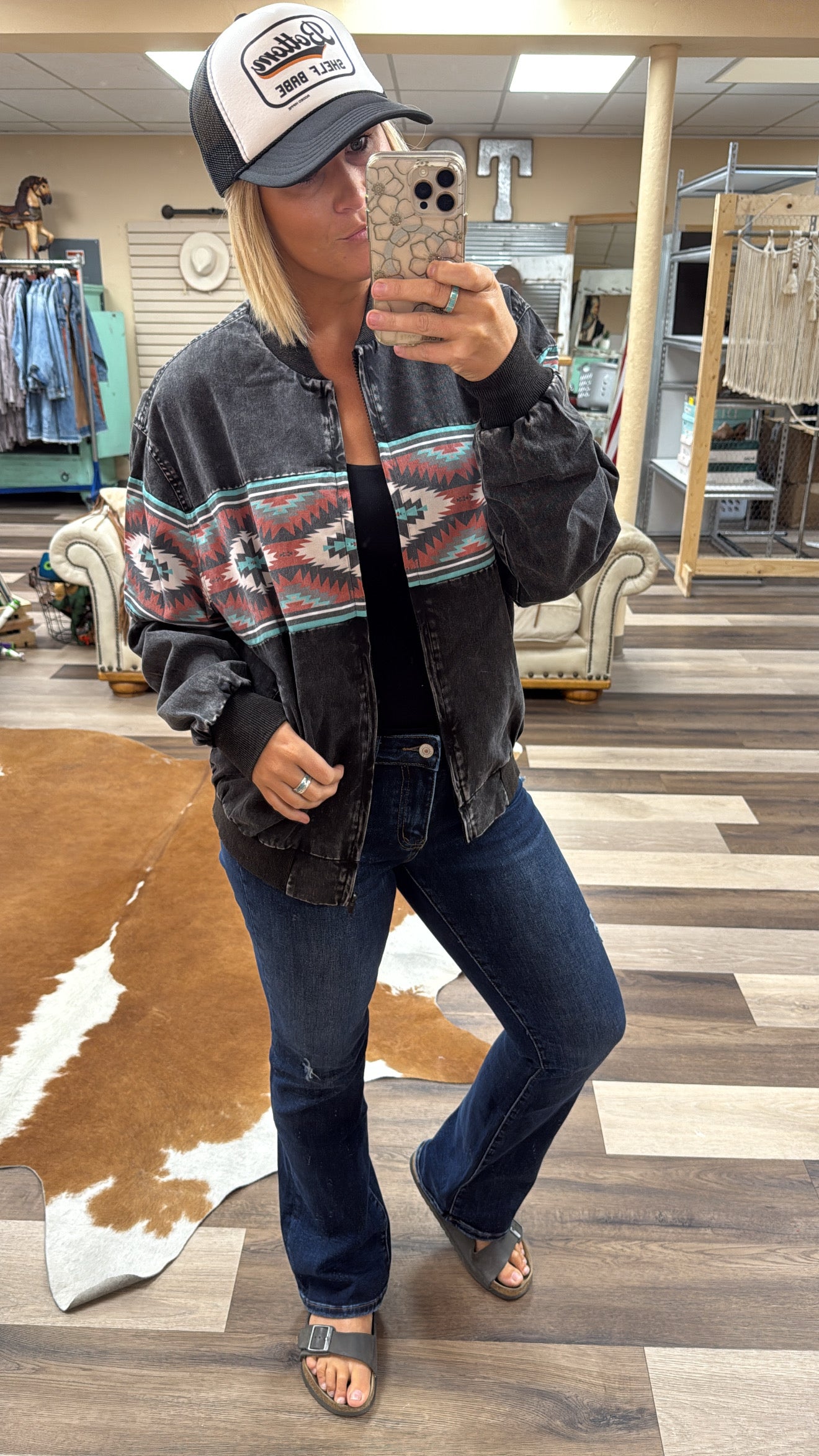 90s Vibe Bomber Jacket