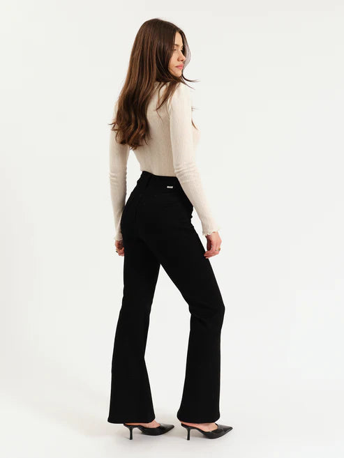 Daze Sunset Flare High Rise Leg in After Party