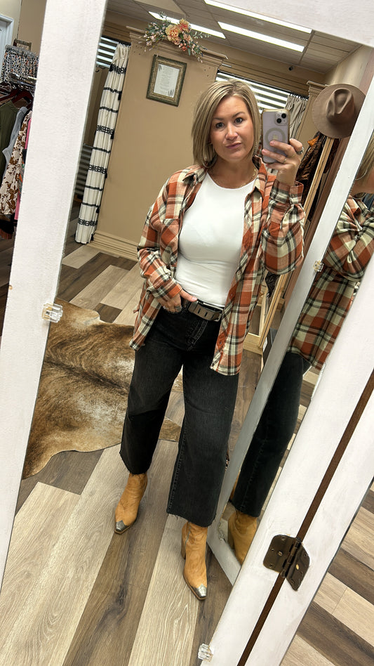 Pumpkin Flannel