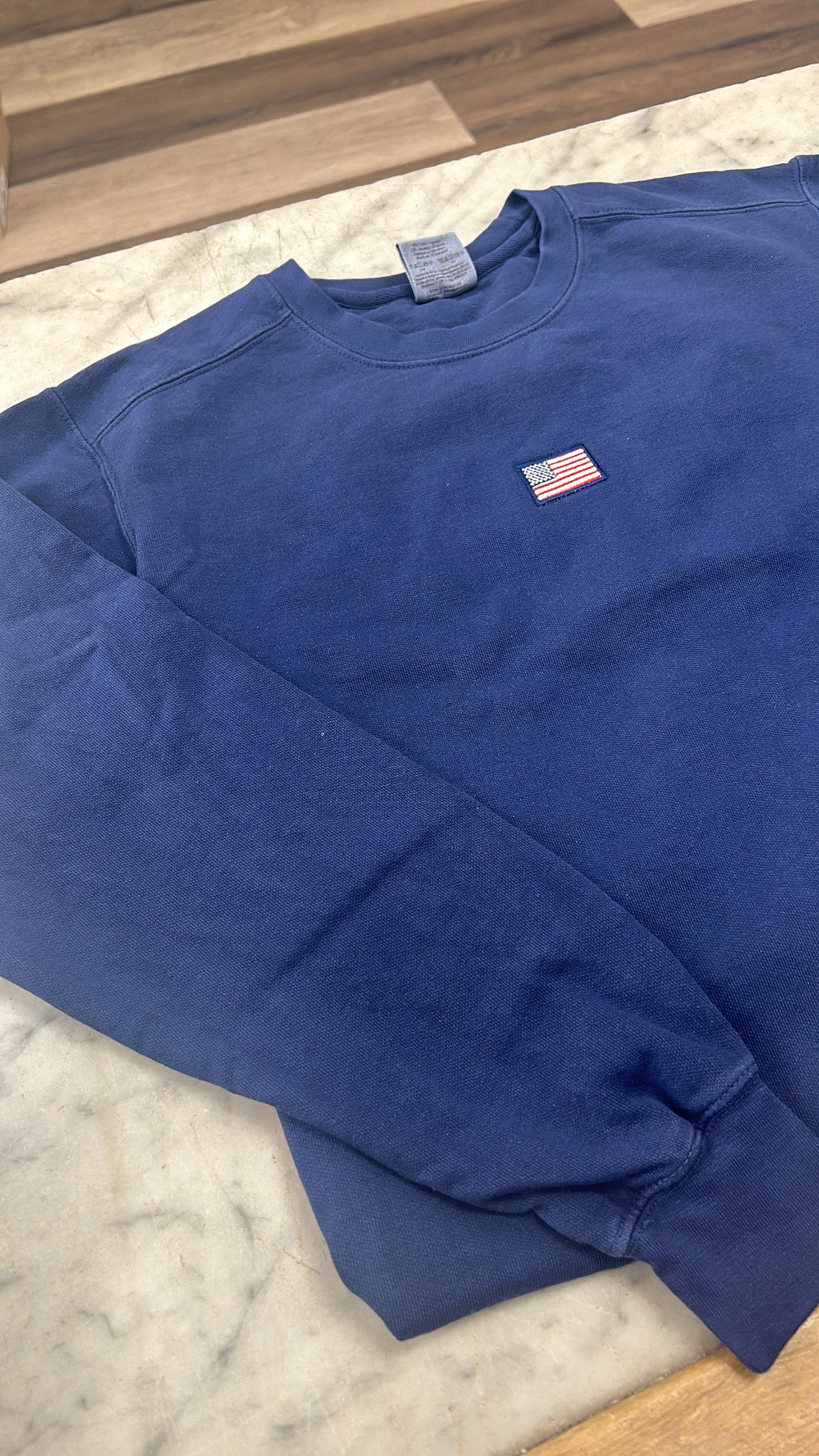 American Flag Crewneck