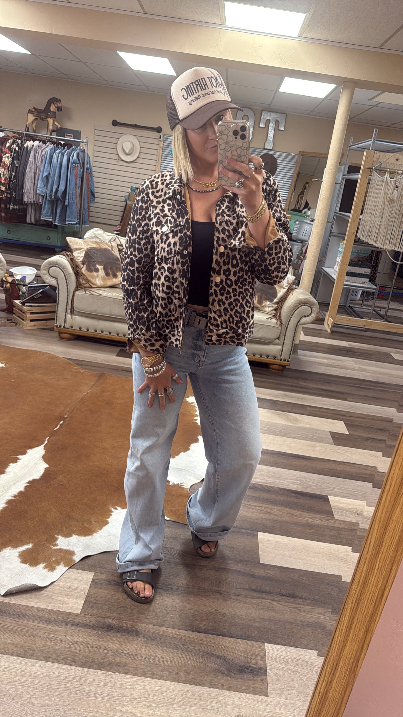 Leopard Print Soft Jacket