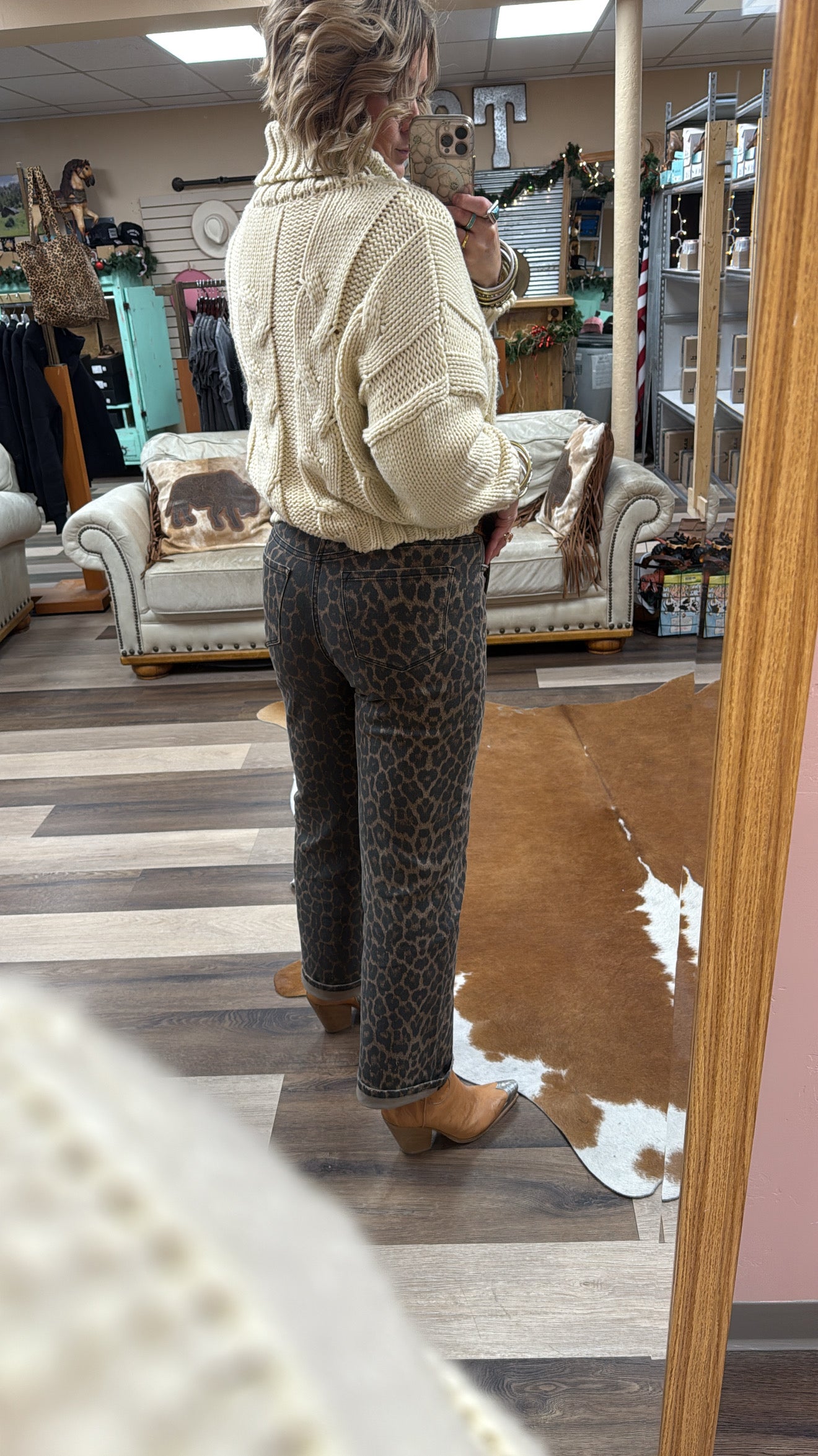 Flying Monkey Leopard Jeans