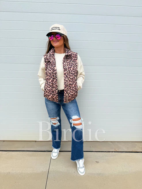 Birdie Leopard Vest