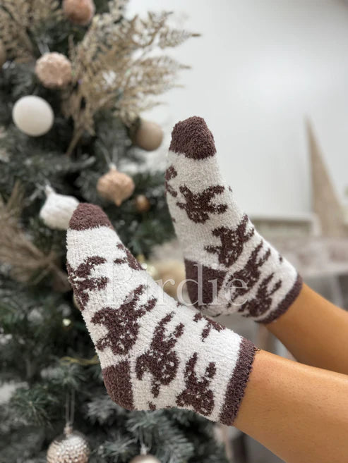 Christmas Fuzzy Socks