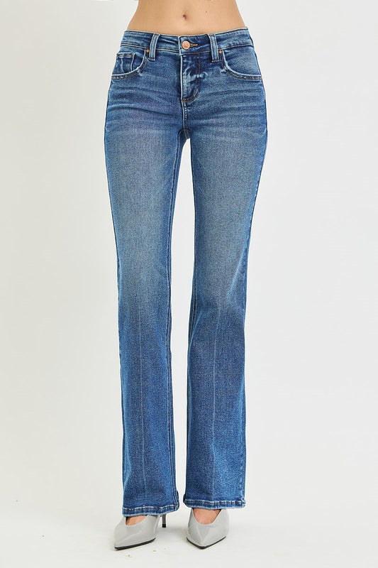 Risen Low Rise Bootcut with Flap Back Pocket