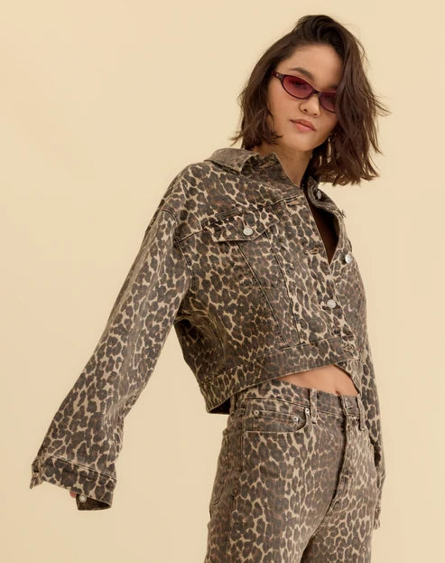 Del Mar Short Jacket in Cool Cat