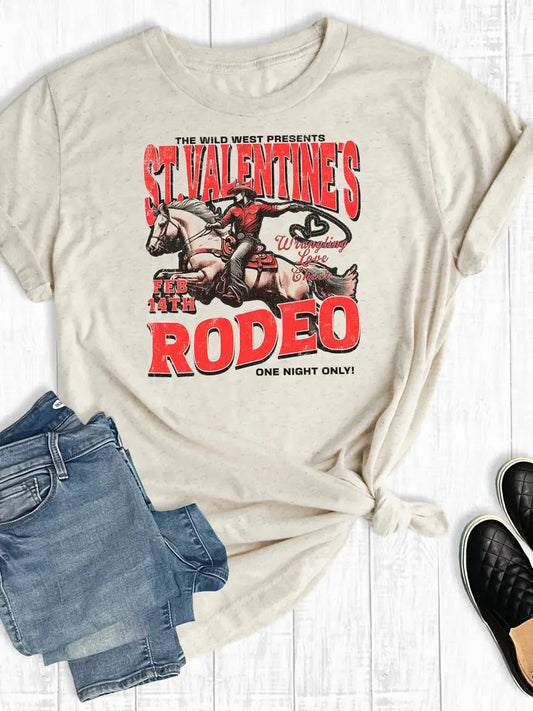 St.Valentines Rodeo Graphic Tee
