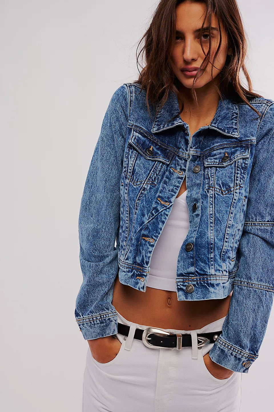 Free People Rumors Jean Jacket